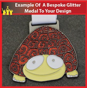 Glitter Medal 4